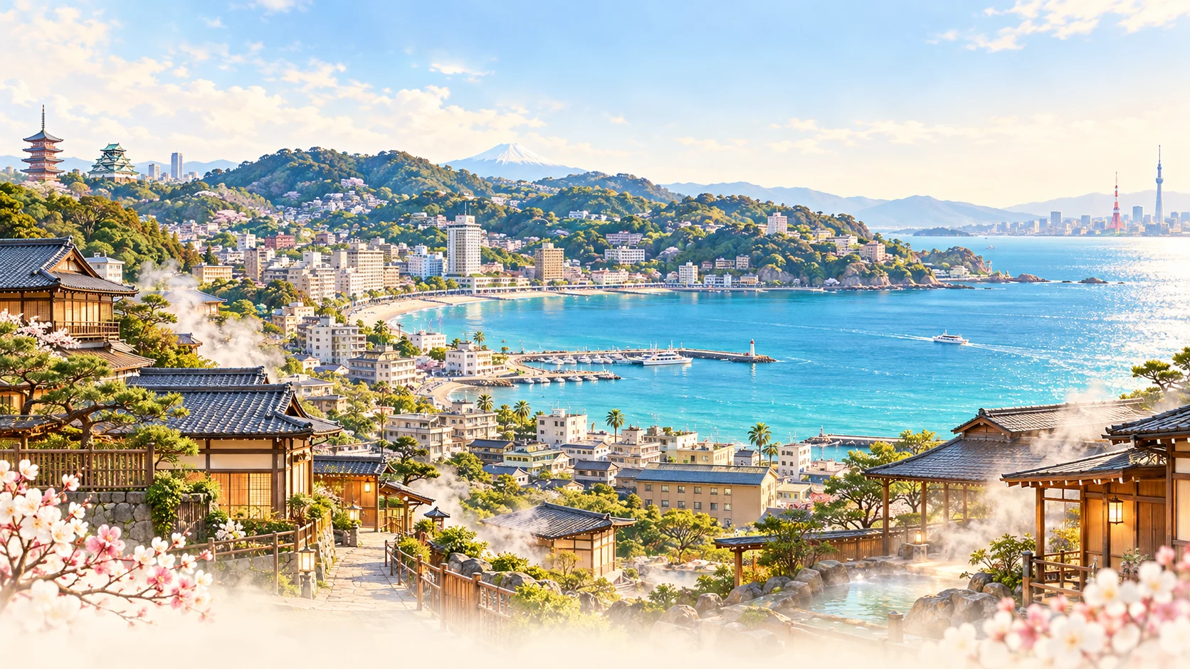 熱海の風景